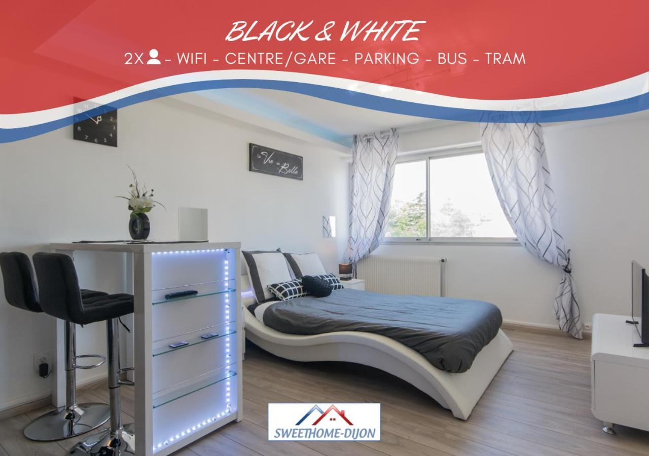 Sweethome Dijon - Black & White Exterior foto